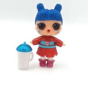 Rare! Kawaii Queen L.O.L Surprise Doll From The Under Wraps Series Glitter Toy